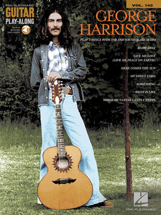 George Harrison Guitar Playalong V142 Bk/Ola