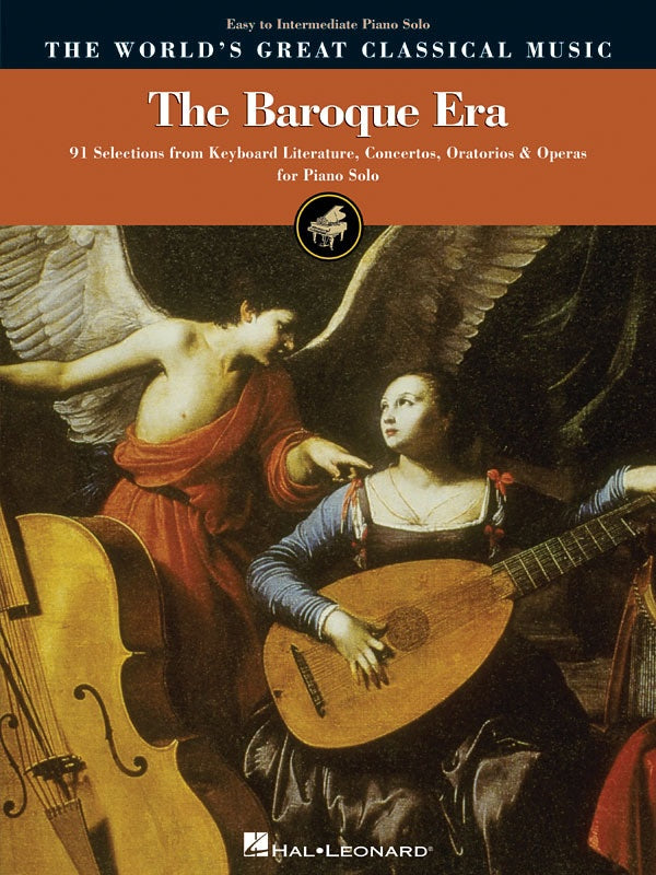 The Baroque Era Easy Intermediate Piano Solo Wgcm