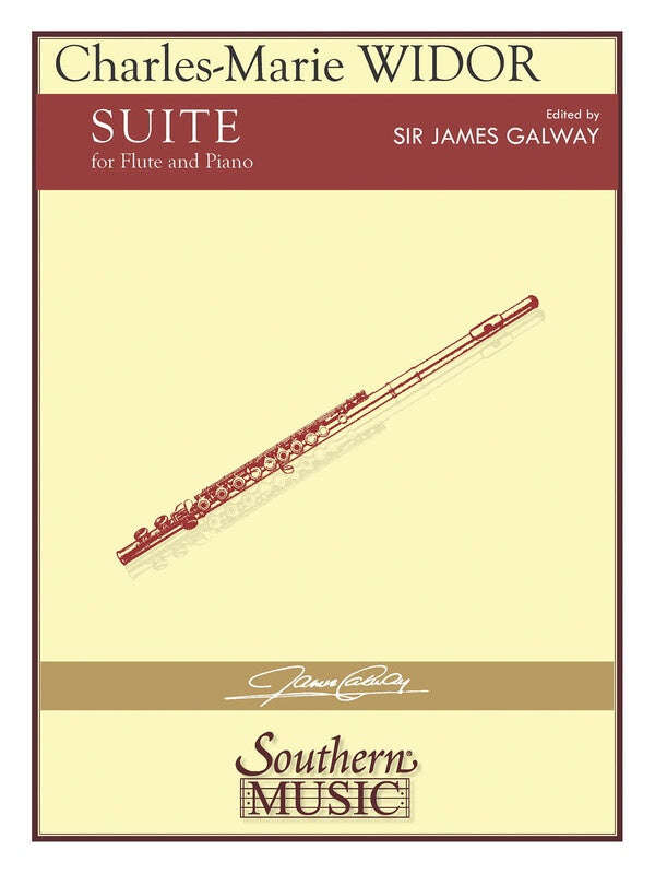 Widor - Suite For Flute/Piano Ed Galway