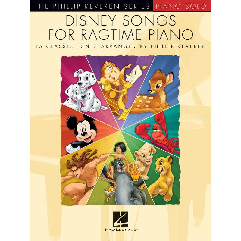 Disney Songs For Ragtime Big Note Piano Solo Book