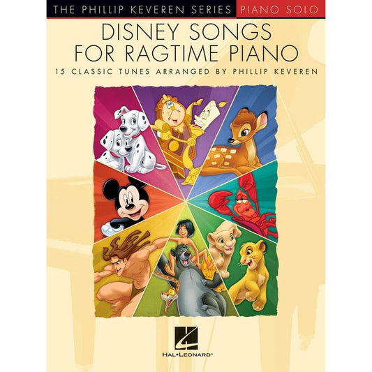 Disney Songs For Ragtime Big Note Piano Solo Book