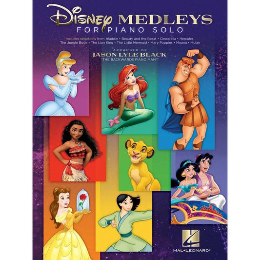 Disney Medleys For Piano Solo Book