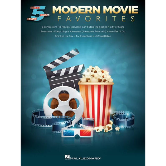 Modern Movie Favorites For Five Finger Piano