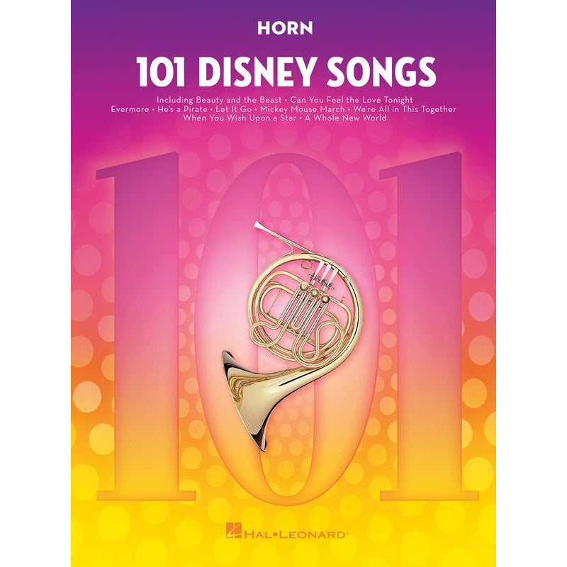 101 Disney Songs For Horn Book