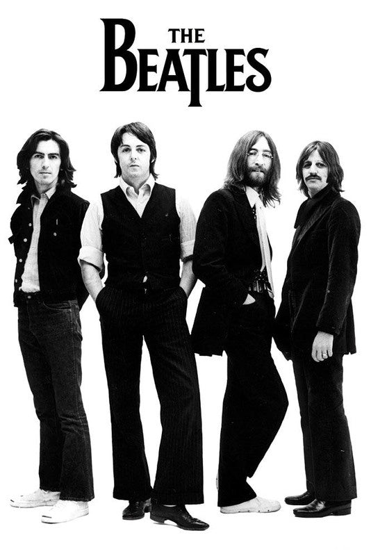 THE BEATLES - WHITE ALBUM GROUP SHOT POSTER