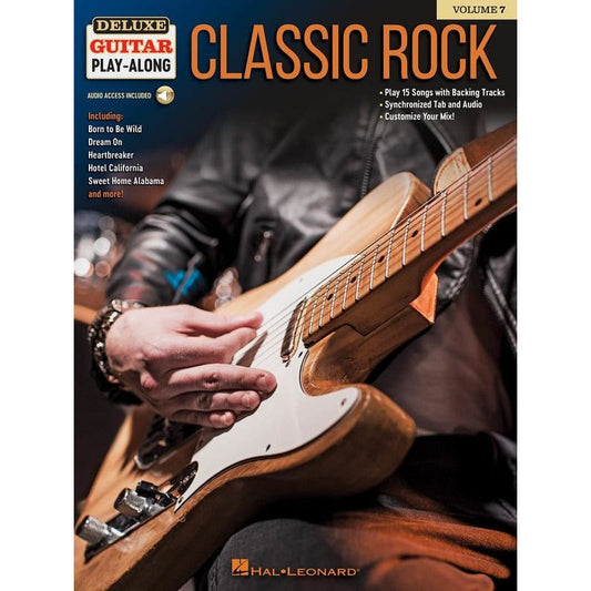 Classic Rock Deluxe Guitar Play Along Volume 7 Book/Ola