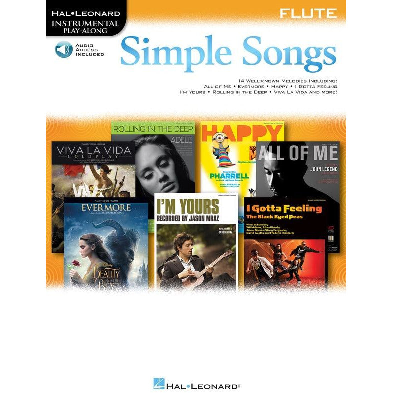 SIMPLE SONGS FOR FLUTE BK/OLA - Music2u