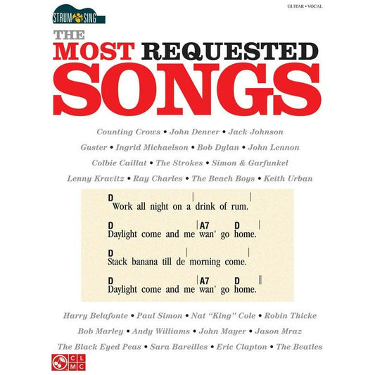 Most Requested Songs Strum & Sing Chords & Lyric