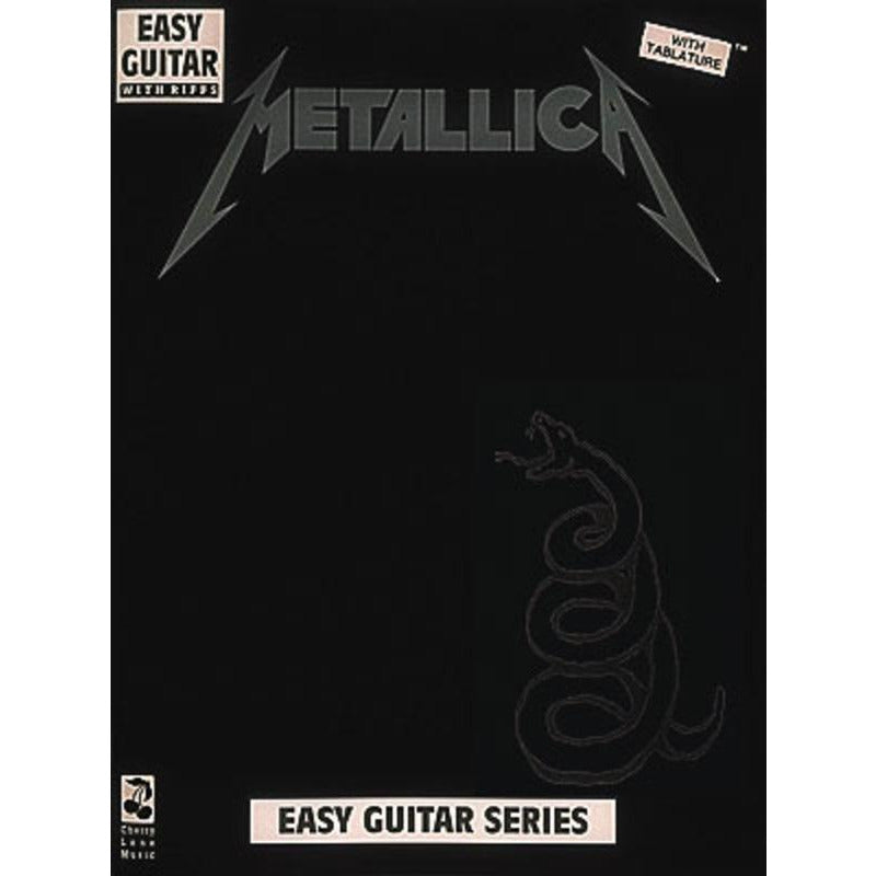 METALLICA BLACK BOOK EASY GUITAR WITH TAB - Music2u