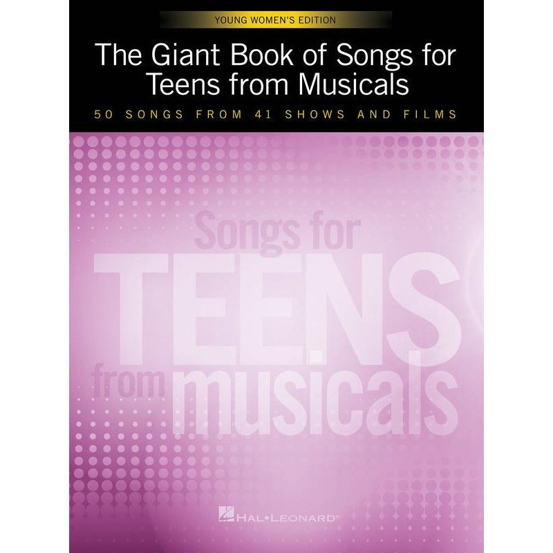 Giant Book Songs For Teens Musicals Young Womens Edition