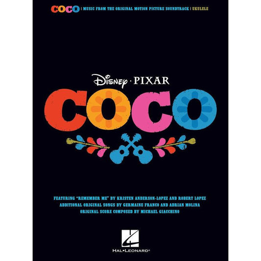 Coco Movie Soundtrack Ukulele Book