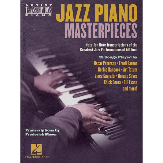 Jazz Piano Masterpieces Artists Transcriptions