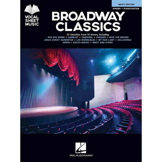 Broadway Classics Mens Edition Vocal Sheet Music PVG