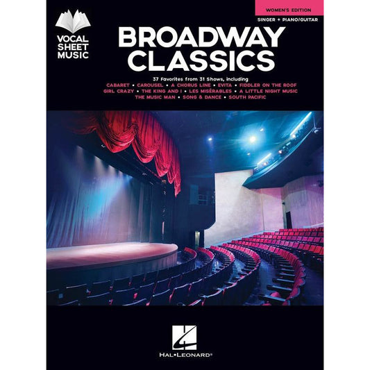 Broadway Classics Womens Edition Vocal Sheet Music PVG