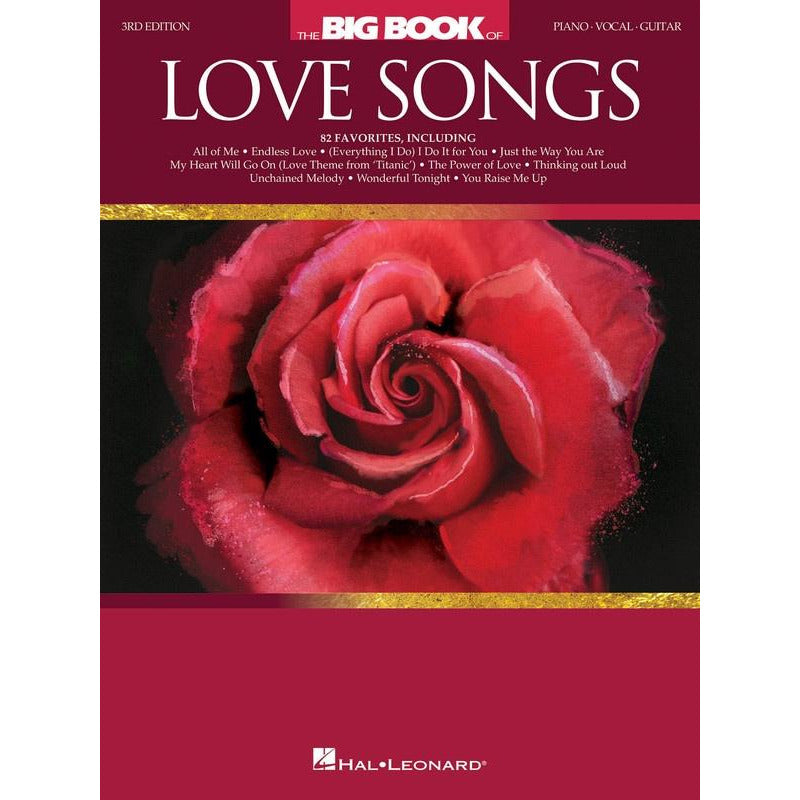 The Big Book Of Love Songs PVG 3Rd Edition