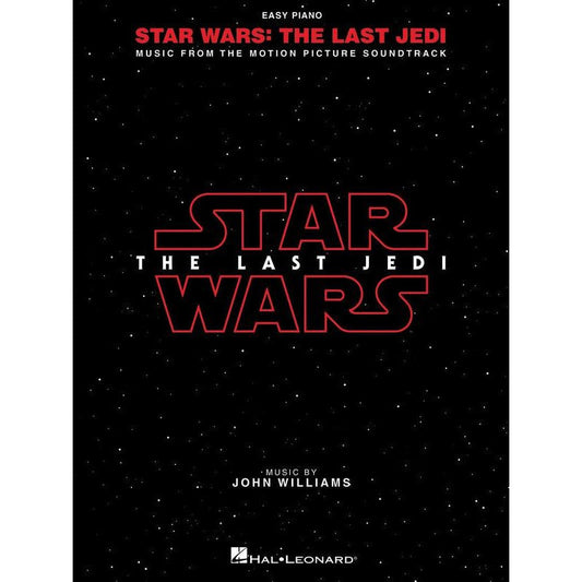 Star Wars The Last Jedi Easy Piano Book