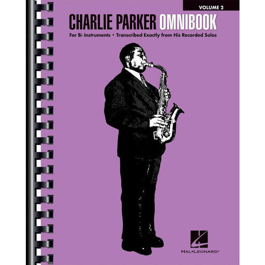 CHARLIE PARKER OMNIBOOK VOL 2 B FLAT INSTRUMENTS - Music2u