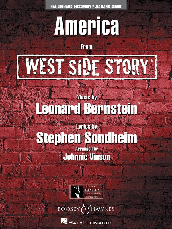 America (From West Side Story) Cb2 Sc/Pts