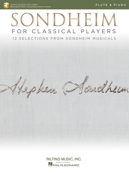 Sondheim For Classical Players Flute/Piano Bk/Ola