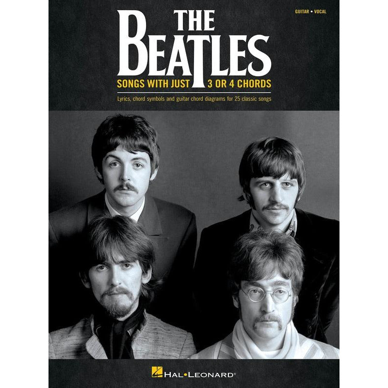 The Beatles Songs With Just 3 Or 4 Chords Book