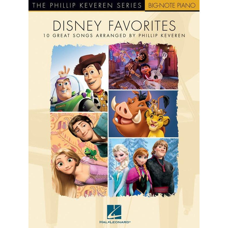 Disney Favorites Big Note Piano Book