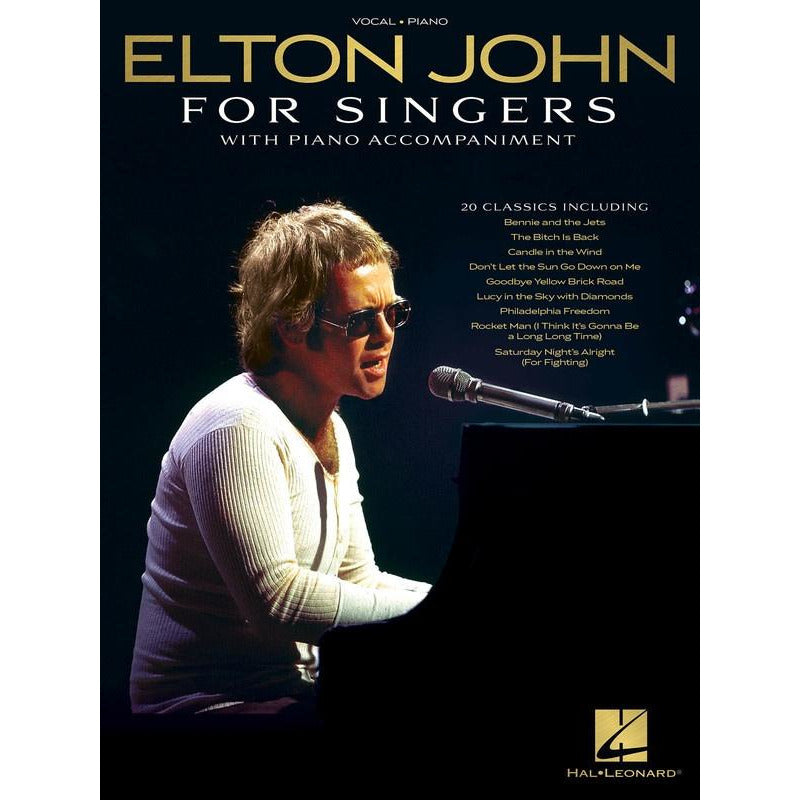 Elton John For Singers With Piano Accompaniment