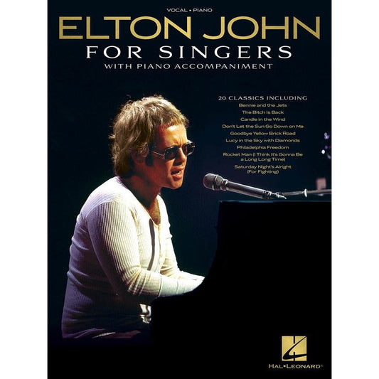 Elton John For Singers With Piano Accompaniment