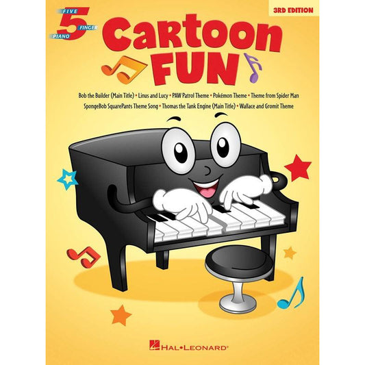 Cartoon Fun 5 Finger Piano 3rd Edition