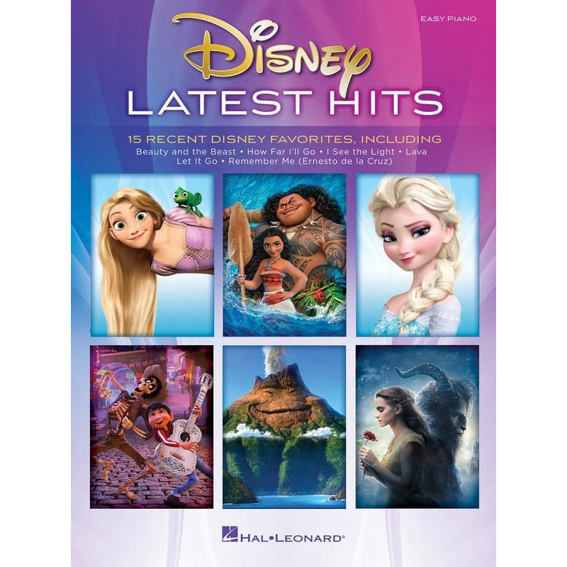 Disney Latest Hits Easy Piano Book