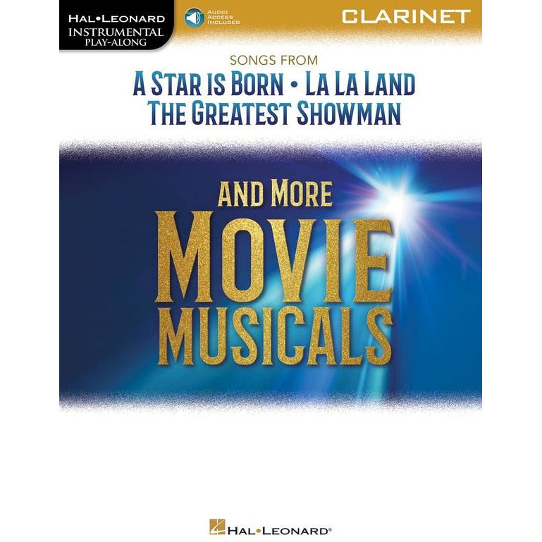 Songs From A Star Is Born La La Land Greatest Showman Clarinet Play Along Book/Ola