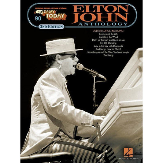 Elton John Anthology - Ez Play Piano Volume 90 Book 2nd Edition