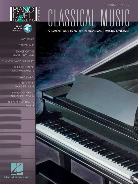 Classical Music Piano Duet Playalong V7 Bk/Ola