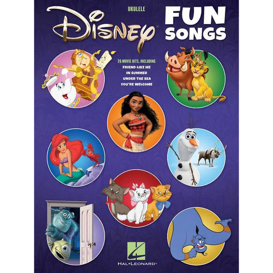 DISNEY FUN SONGS FOR UKULELE - Music2u