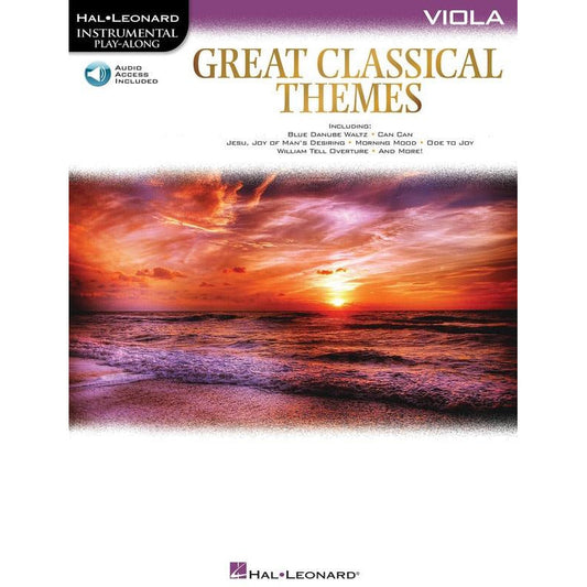 GREAT CLASSICAL THEMES FOR VIOLA BK/OLA - Music2u