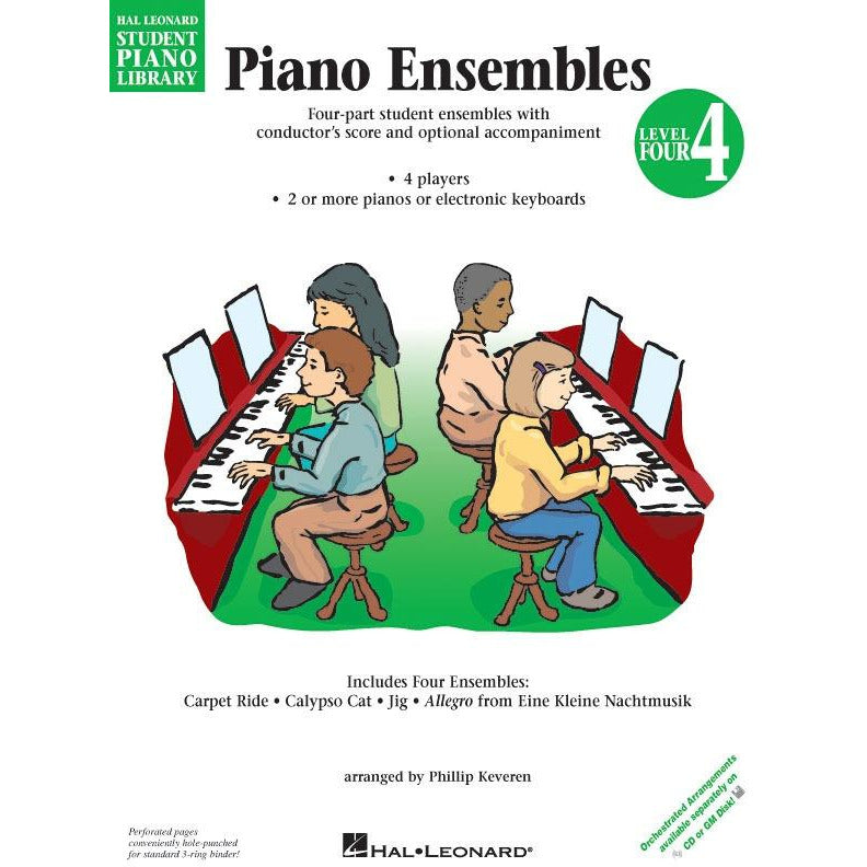 Hal Leonard Student Piano Library - Ensembles Level 4 Book
