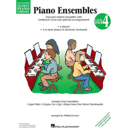 Hal Leonard Student Piano Library - Ensembles Level 4 Book