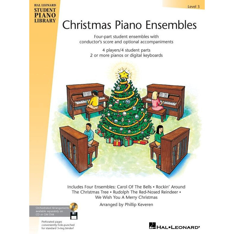 HLSPL CHRISTMAS ENSEMBLES 3 BK - Music2u