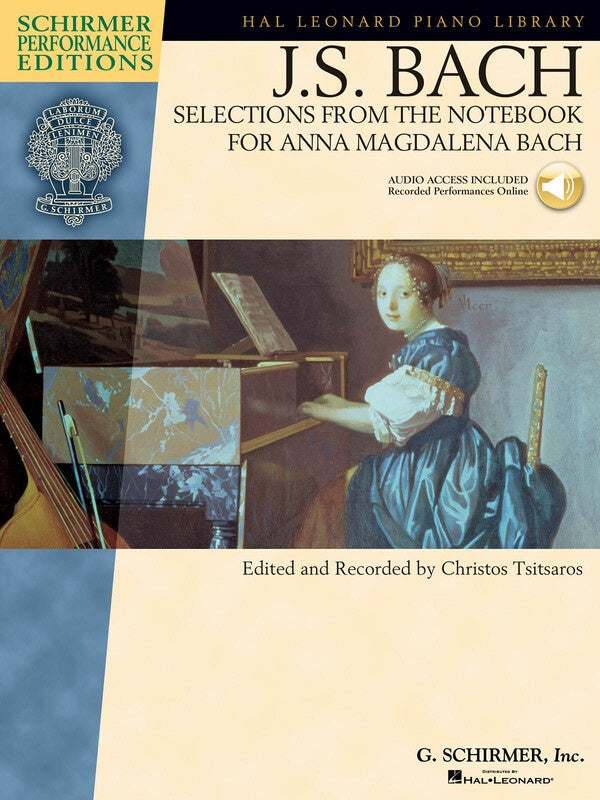 Bach - Selections From Anna Magdalena Notebook Bk/Ola