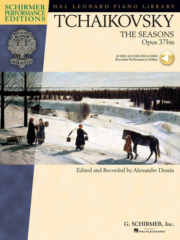 Tchaikovsky - The Seasons Op 37Bis Bk/Ola Spe