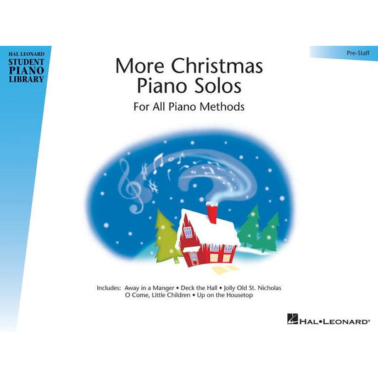 Hal Leonard More Christmas Piano Solos - Prestaff Level Book