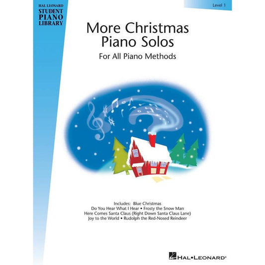 HLSPL More Christmas Piano Solos Level 1 Book