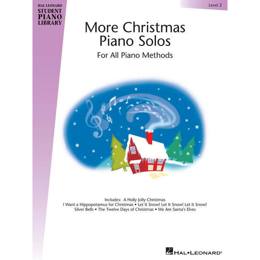 HLSPL More Christmas Piano Solos Level 2 Book