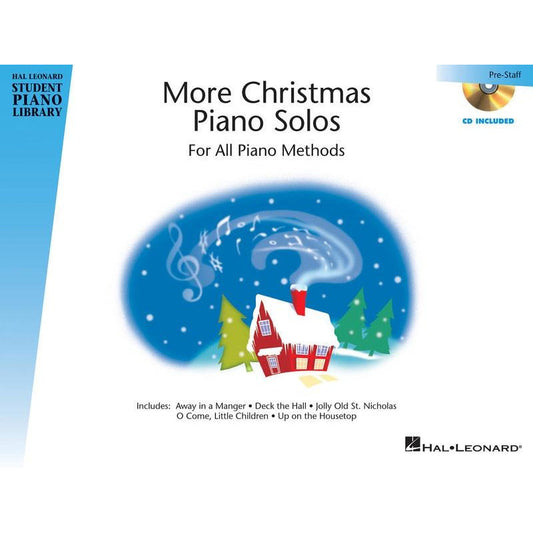 HLSPL More Christmas Piano Solos Prestaff Book/Cd