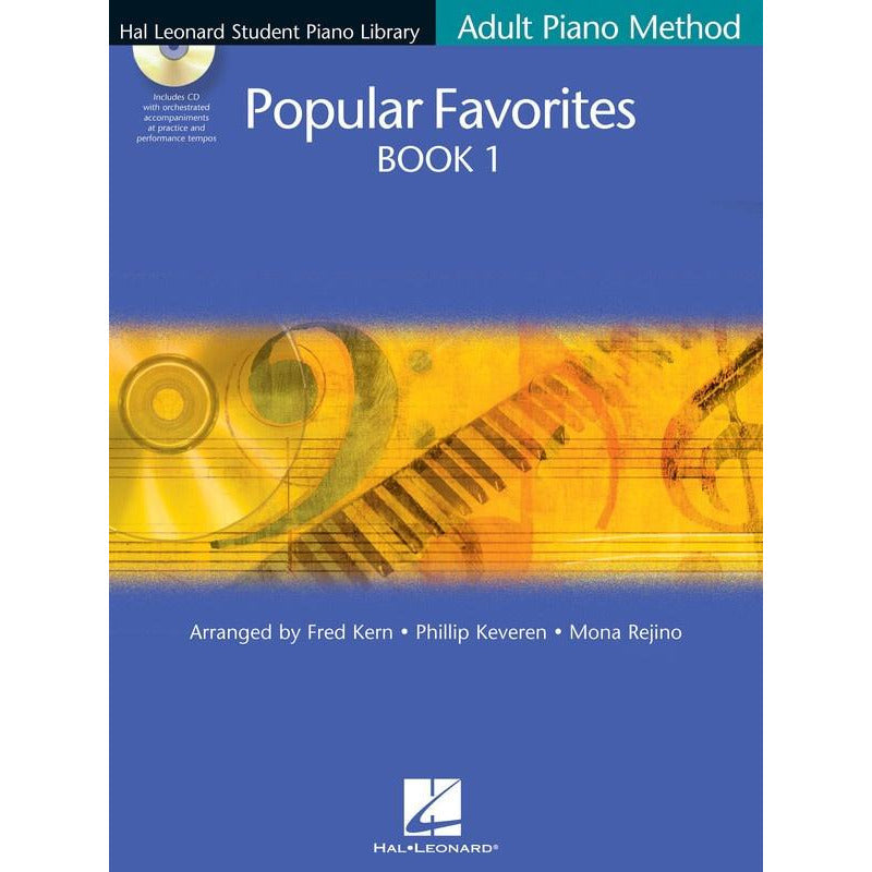 HLSPL ADULT PIANO POPULAR FAVORITES 1 BK/CD - Music2u