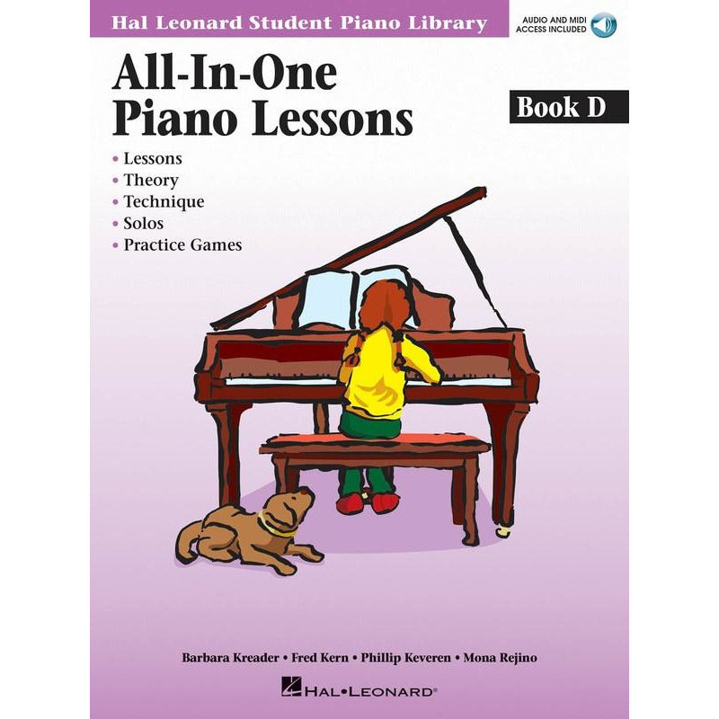 HLSPL ALL IN ONE BOOK D BK/OLA - Music2u
