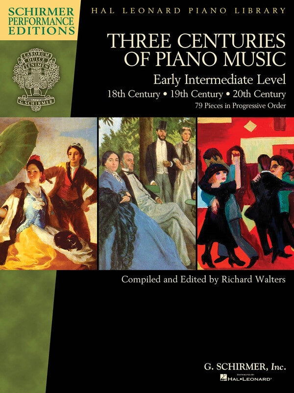 3 Centuries Piano Music 18Th 19Th 20Th Early Intermediate