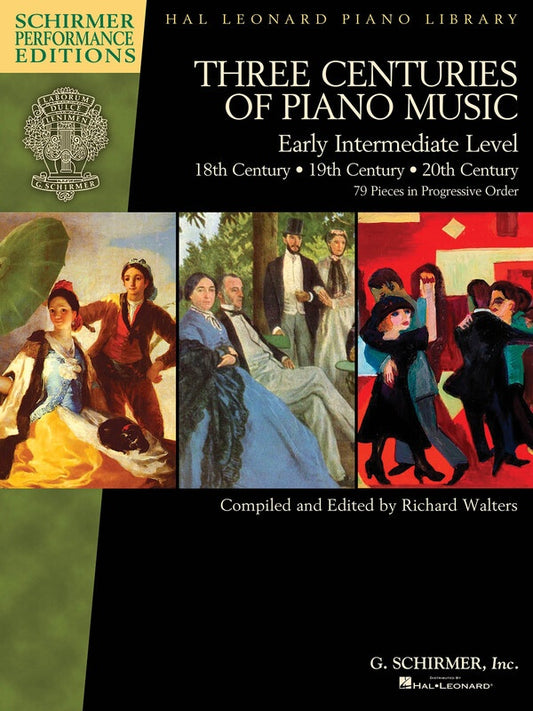 3 Centuries Piano Music 18Th 19Th 20Th Early Intermediate