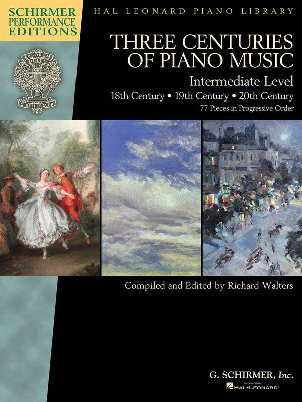 3 Centuries Piano Music 18Th 19Th 20Th Intermediate