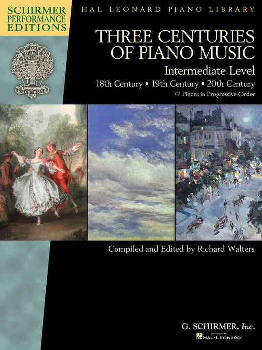 3 Centuries Piano Music 18Th 19Th 20Th Intermediate