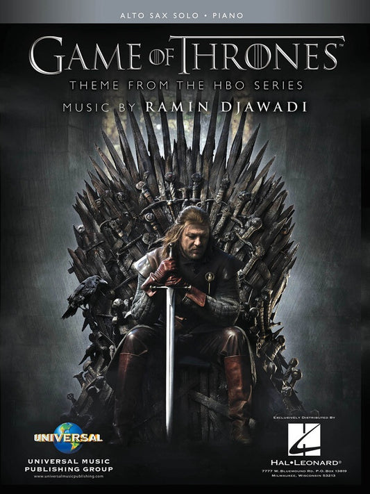 Game Of Thrones For Alto Sax/Piano